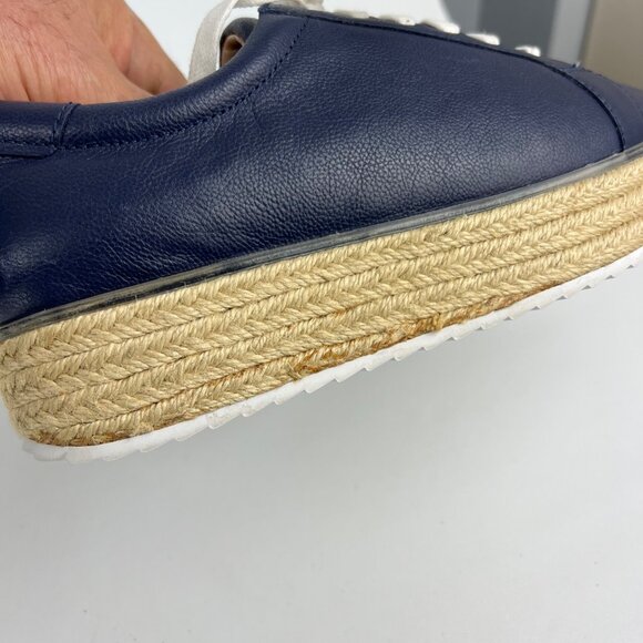 Halogen Atlantic Pacific Womens Theodora Blue Platform Sneaker Espadrille size 6 - Picture 10 of 16